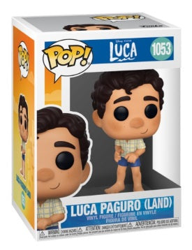 Funko Pop Disney Luca (1053) Luca Paguro Land Human Vinyl Figure Pixar Animation