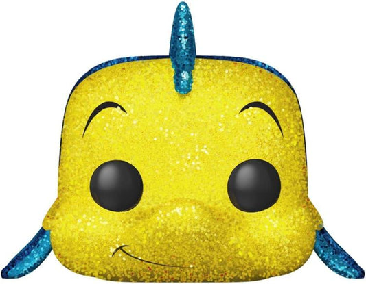 Funko Pop ! Disney (237) Flounder Exclusive Diamond Figure Vinyl 9Cm Statuetta