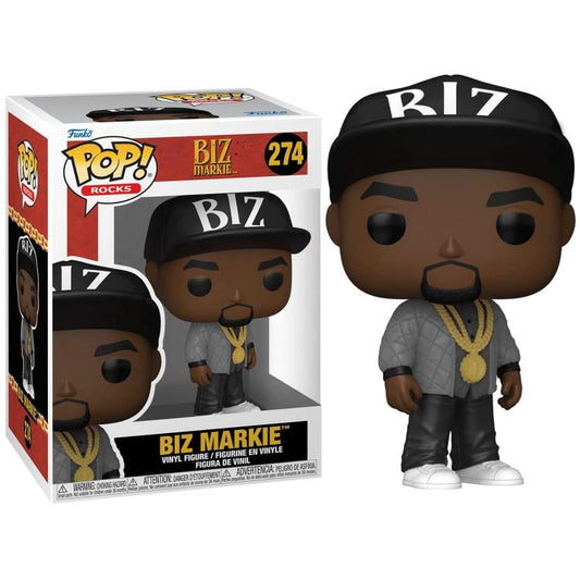 Funko Pop ! Rocks - Biz Markie (274) Statua Rapper Limited Vinyl Action Figure