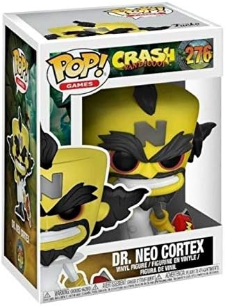 Funko Pop ! Games Crash Bandicoot - (276) Dr.Neo Cortex Vinyl Action Figure 9Cm