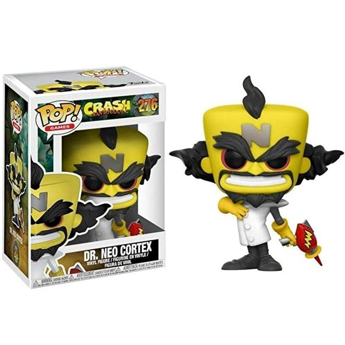 Funko Pop ! Games Crash Bandicoot - (276) Dr.Neo Cortex Vinyl Action Figure 9Cm
