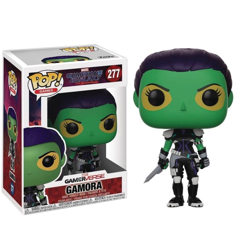 Funko Pop ! Games Marvel Gamerverse - Guardians Of The Galaxy  (277) Gamora 9Cm