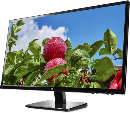Hp Monitor Full Hd 27" Ips Led Antiriflesso Nero | Altoparlanti Audio Integrati