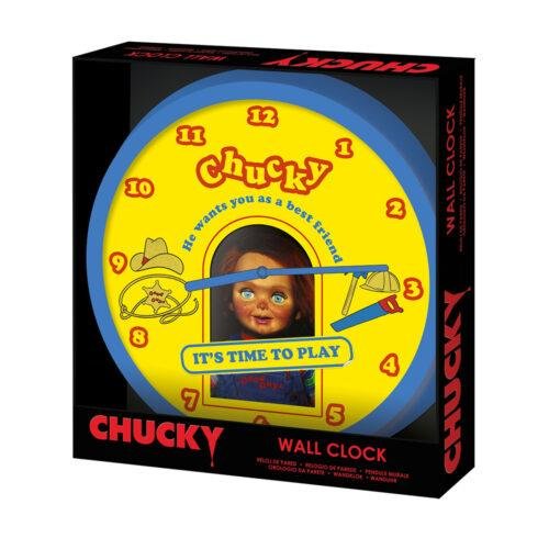 Pyramid Orologio Chucky It'S Time To Play Da Parete A Muro Horror Movies Clock