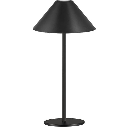 Lampada Da Tavolo Led Controllo Soft Touch Ricaricabile Hotel Ristorante (Nera)