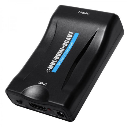 Convertitore Adattatore PRESA SCART a HDMI 1080P per HDTV Wii XBox PS3 Sky DVD