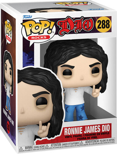 Funko Pop ! Rocks - Ronnie James Dio (288) Vinyl Figure Statuetta Rock A Palooza
