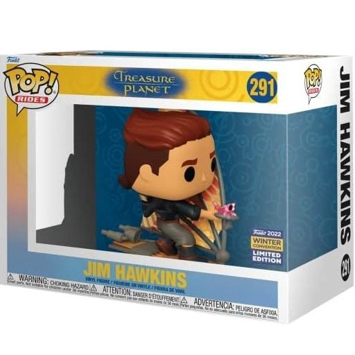 Funko Pop ! Riders Treasure Planet - (291) Jim Hawkins Vinyl Figure 9Cm