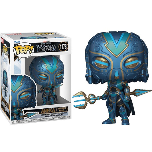 Funko Pop ! Marvel Studios Wakanda Forever - Aneka Midnight (1178) Vinyl Figure