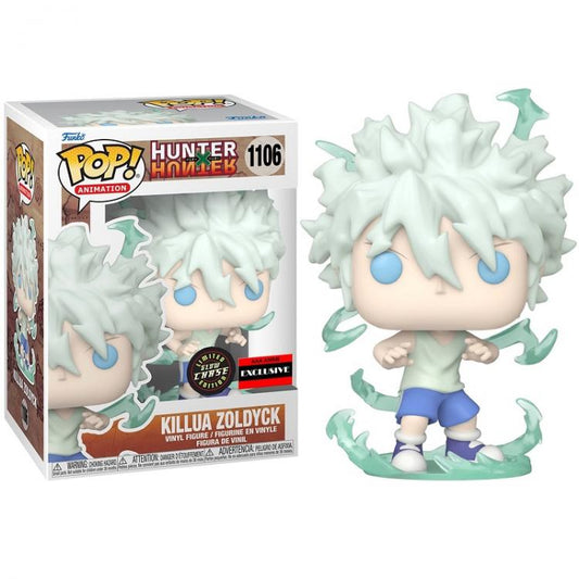 Funko Pop ! Hunter X Hunter - Killua Zoldyck Godspeed (1106) Exm Glows Chase