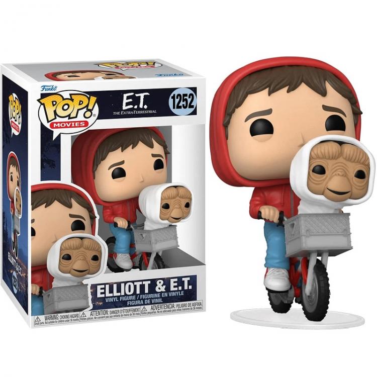 Funko Pop! Movies E.T. Extra Terrestrial - Elliott & Et (1252) 40Th Vinyl Figure