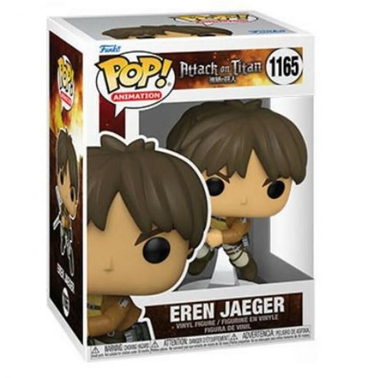 Funko Pop ! Animation Attack On Titan -  (1165) Eren Jaeger Vinyl Figure 9Cm Aot