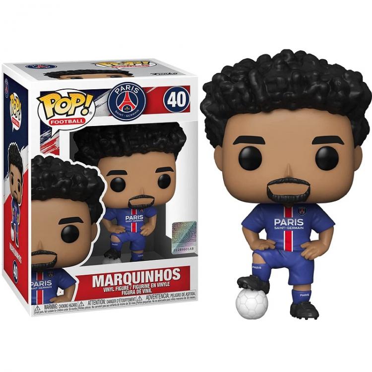 Funko Pop ! Football Paris Saint Germain - Marquinhos (40) Psg Vinyl Figure