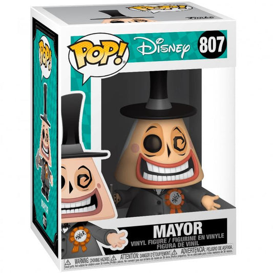 Funko Pop ! Disney Nightmare Before Christmas - (807) Mayor W Megaphone Sindaco