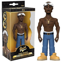 Funko Gold - Tupac Shakur Premium Vinyl Figure 13 Cm Singer Pop Da Collezione