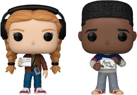 Funko Pop ! Television Stranger Things - 2 Pack Max & Lucas Figure 9Cm Netflix