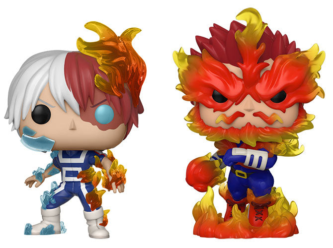 Funko Pop ! Animation My Hero Academia - Todoroki & Endeavor 2 Pack Vinyl Figure
