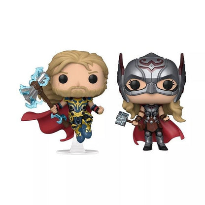 Funko Pop ! Marvel: Thor Love And Thunder - 2Pack Thor & Mighty Exclusive Vinyl