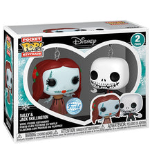 Funko Pop Key! Disney Nightmare Before Christmas 2 Pack Jack E Sally Portachiavi