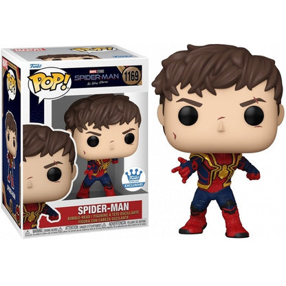 Funko Pop ! Marvel No Way Home - Spider Man (1169) Senza Maschera Vinyl Special