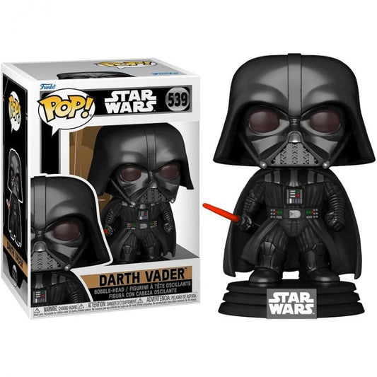 Funko Pop ! Star Wars Obi-Wan Darth Vader (539) Bobble-Head Vinyl Figure 9Cm
