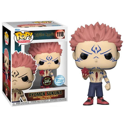 Funko Pop ! Animation Jujutsu Kaisen - Ryomen Sukuna (1118) Chase Vinyl Special