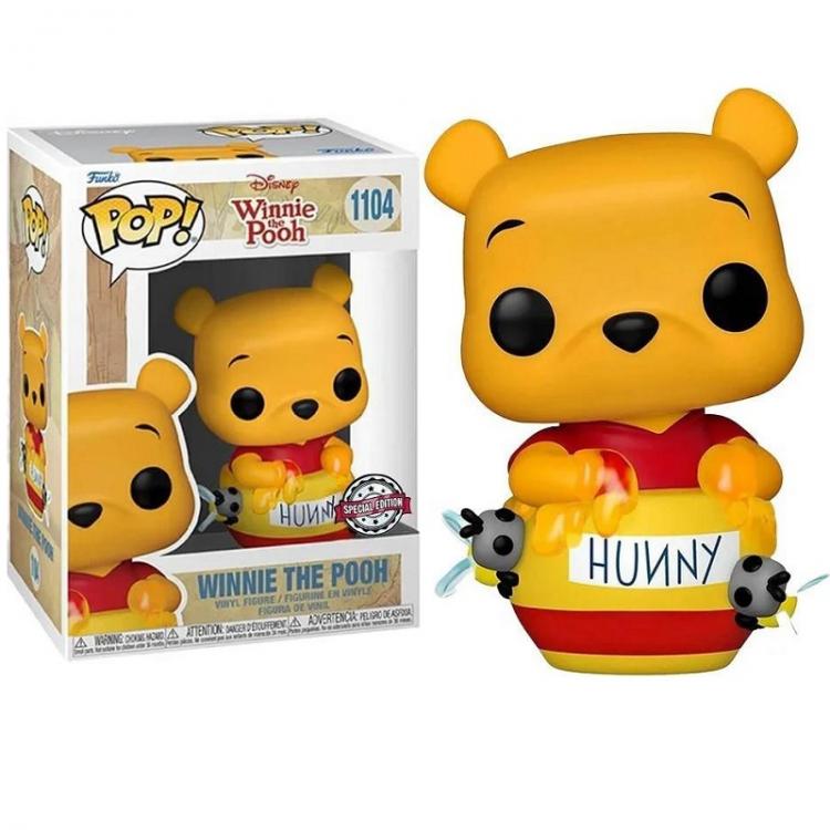 Funko Pop ! Disney Winnie The Pooh - (1104) - Winnie The Pooh W / Miele Special