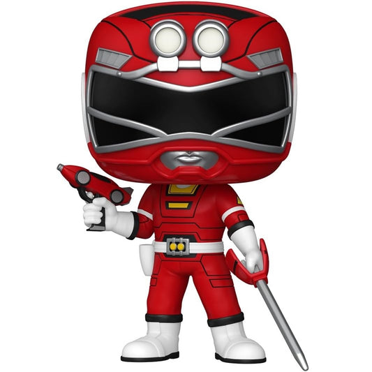 Funko Pop ! Movies - Power Ranger Red Turbo (1713) Vinyl Figure (Preordine)