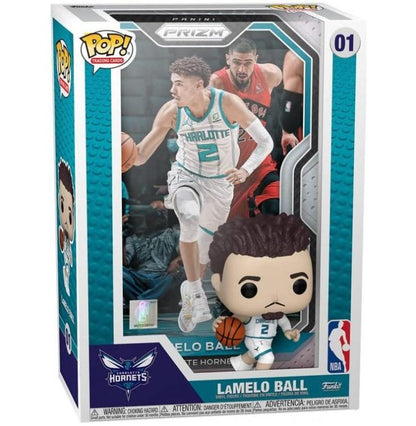 Funko Pop ! Nba Charlotte Hornets - 01 Lamelo Ball Pop Vinyl Figure Trading Cards