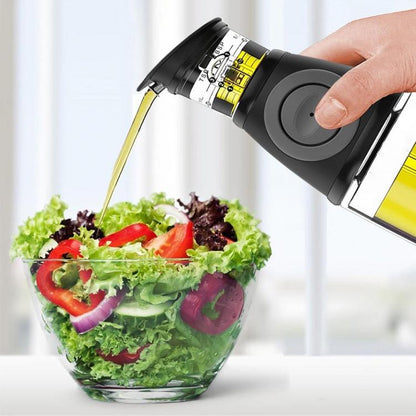 Dispenser Olio Aceto Dosatore Tappo Salvagoccia Oliera Vetro Per Cucinare Casa