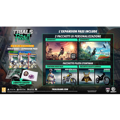 Trials Rising - Gold Edition Ps4 Videogioco Playstation 4 Italiano Limited Nuovo