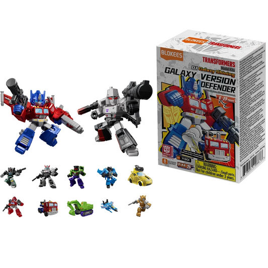 Blokees - Transformers - Model Kit -  Galaxy Shining 01 - Galaxy Version Defender (1 Pz Random) - Action Figure 71301