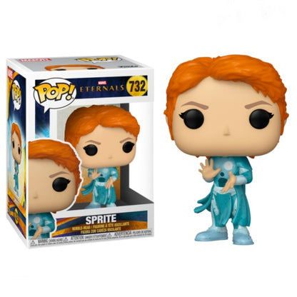 Funko Pop Marvel The Eternals 732 Sprite Marvel Statua Figure Disponibile Nuova
