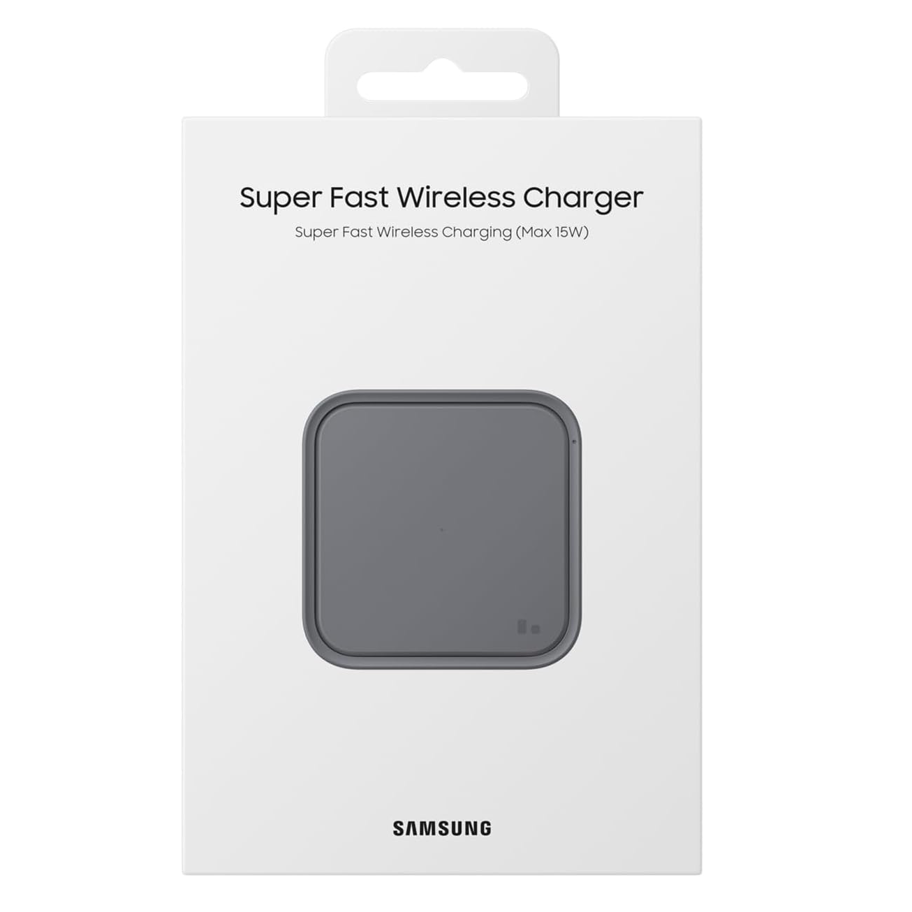 Samsung Caricabatterie Super Fast Wireless Charger Single 15W Fast Charging 2.0