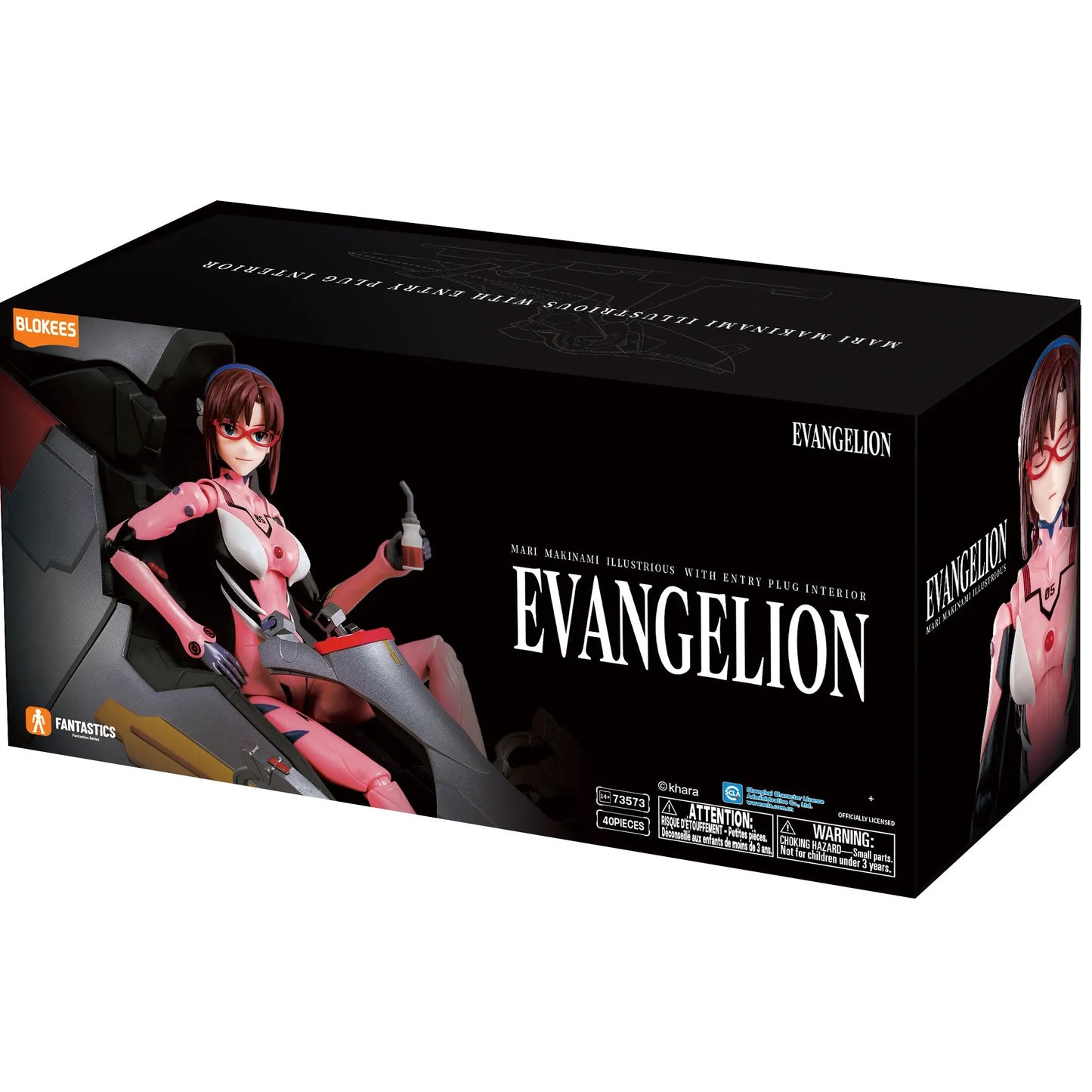Blokees Evangelion : Model Kit - Fantastic Series (Mari Makanami w/Entry Interior) Action Figure 73573