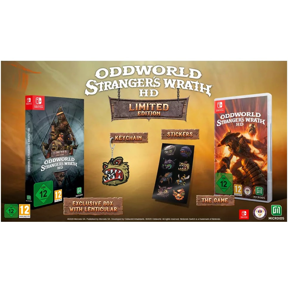 Oddworld Stranger's Wrath Hd Limited Edition Nintendo Switch Gioco Italiano Pal