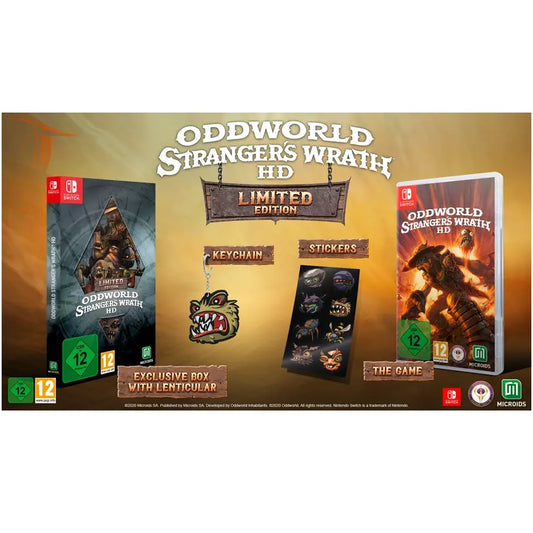 Oddworld Stranger's Wrath Hd Limited Edition Nintendo Switch Gioco Italiano Pal