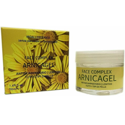Face Complex Crema Arnica Gel Antinfiammatorio Lenitivo 50ml Combatte Dolori