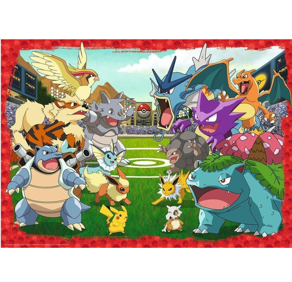 Ravensburger - Puzzle 1000 Pezzi Pokemon Showdown  70x50 cm