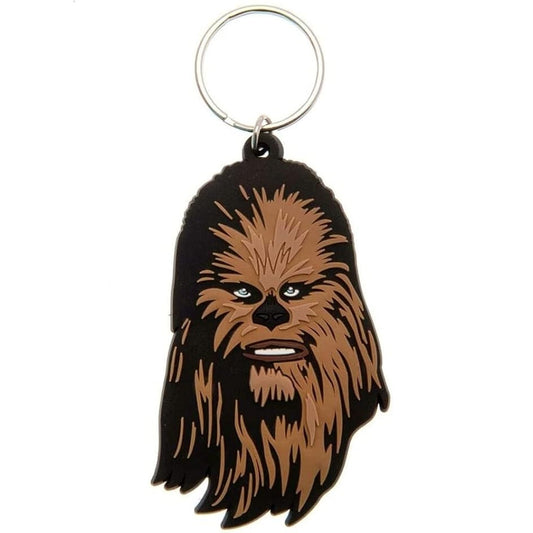 Pyramid Portachiavi Star Wars (Chewbacca) - Keychain In Gomma