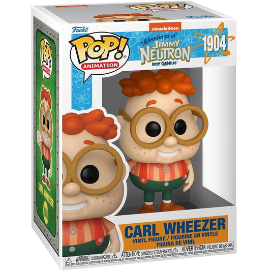 Funko Pop ! Animation Le Avventure Di Jimmy Neutron - (1904) Carl Wheezer