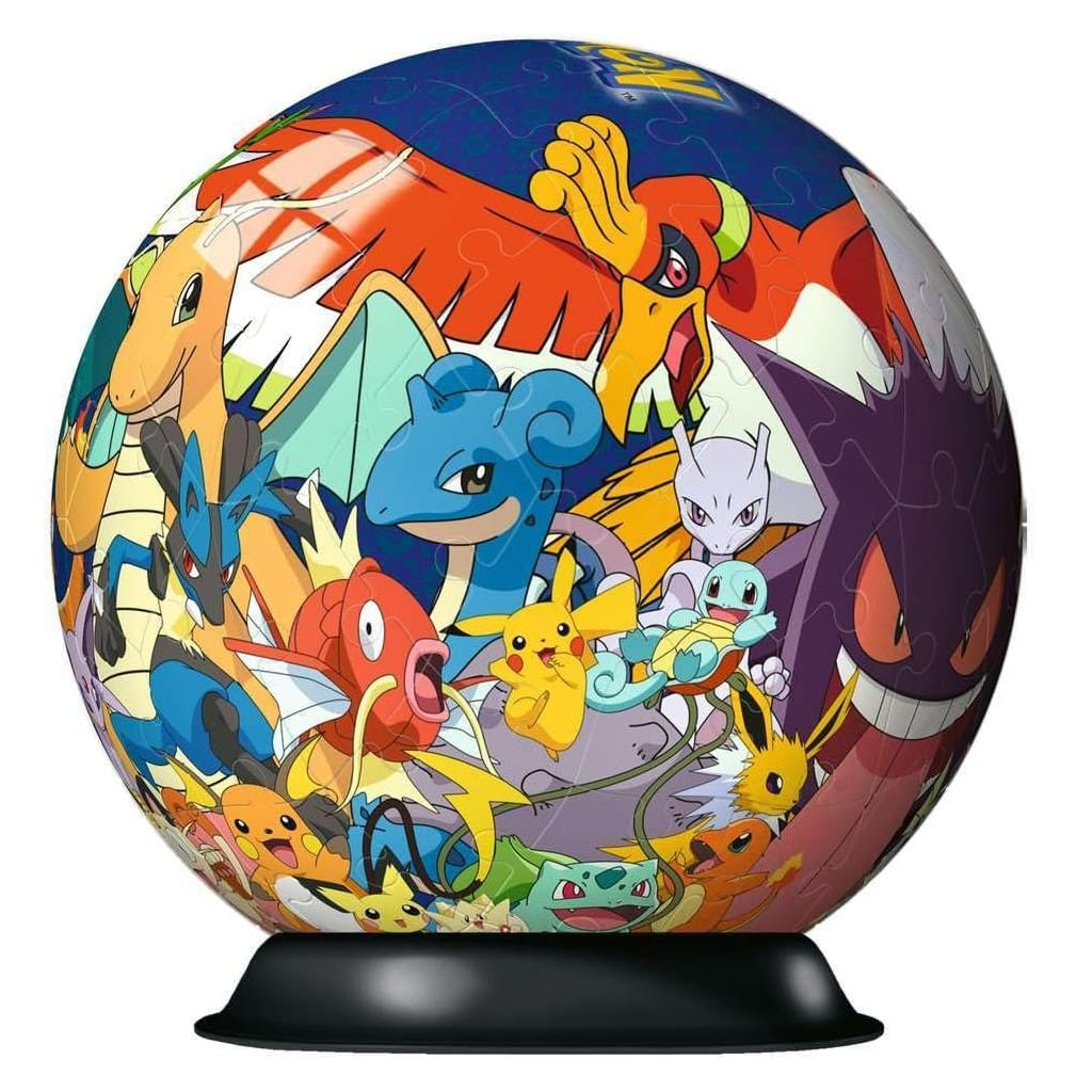 Ravensburger - Puzzle 3D Sfera Pokemon 72 Pz