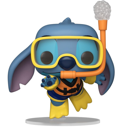 Funko Pop ! Disney Lilo & Stitch - (1742) Stitch Snorkeling - Vinyl Figure 9Cm