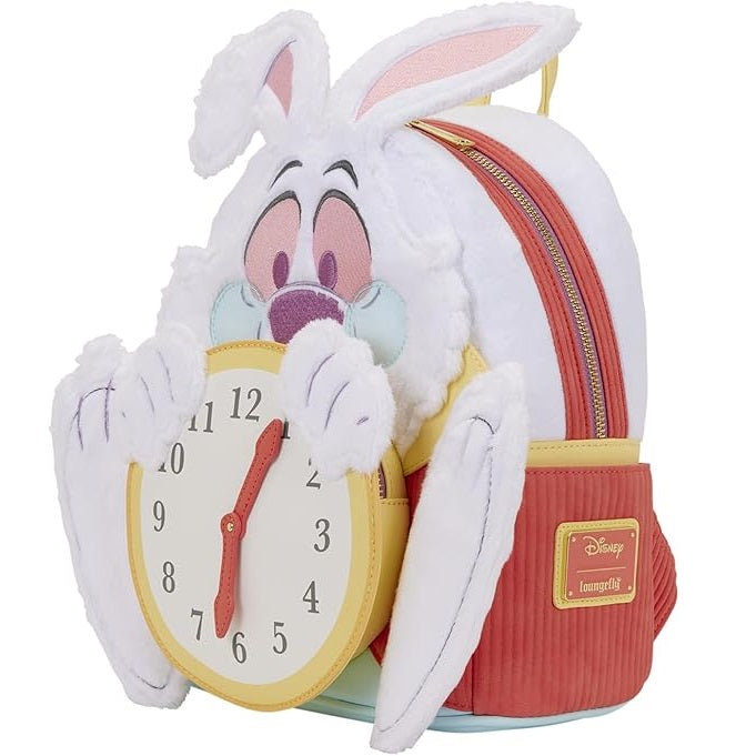 Funko Loungefly - Zaino Disney Alice nel paese delle meraviglie (Bianconiglio) - Mini Backpack