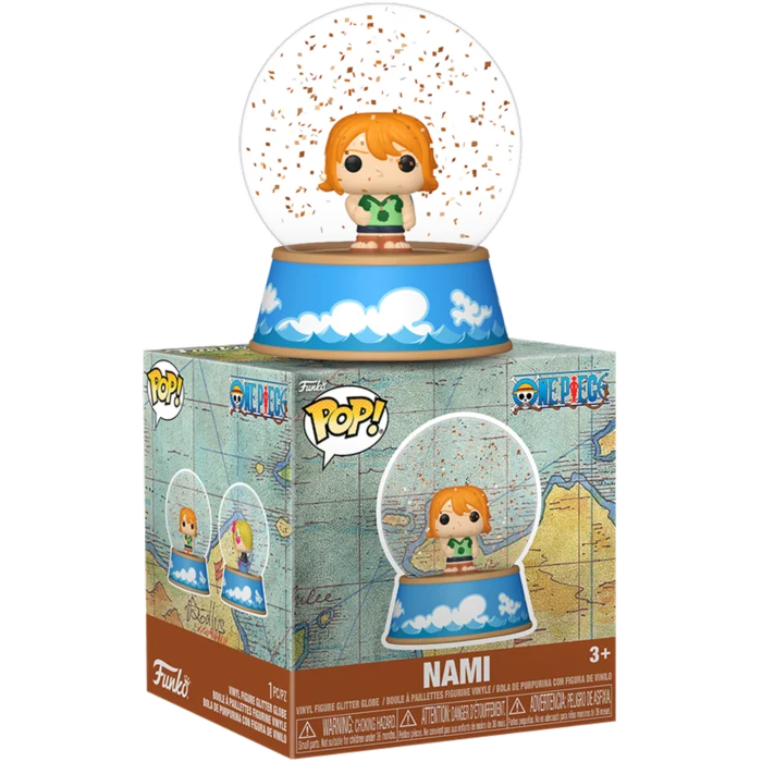 FUNKO Mini Snow Globe Blind Box - One Piece (1pz Random) Glitter Special - OP