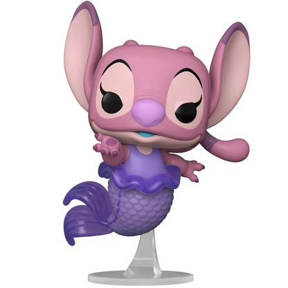 Funko Pop ! Disney Lilo & Stitch - (1743) Stitch Mermaid Angel - Vinyl Figure 9Cm