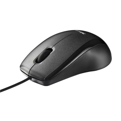 Mouse Trust Usb Carve Pc Laptop 3 Pulsanti Con Filo Desktop Usb + Sensore Ottico