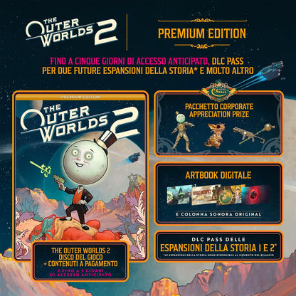 The Outer Worlds 2 Premium Edition PS5 Gioco EU PlayStation 5 Gioco (Preordine)