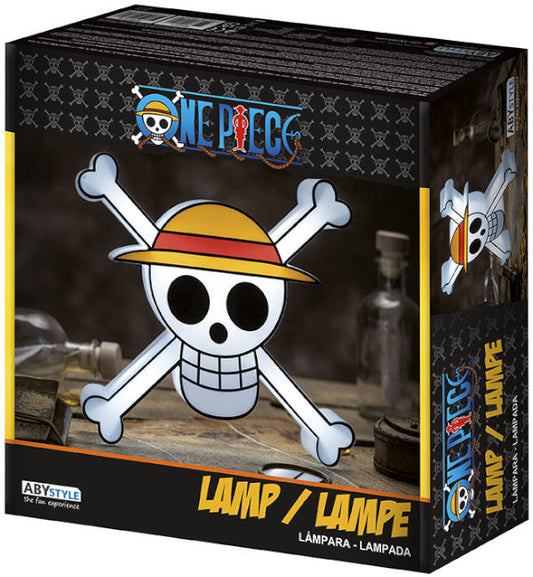 Aby Style Lampada Da Tavolo One Piece Skull Light Luce LED Notturna Gadget 2025