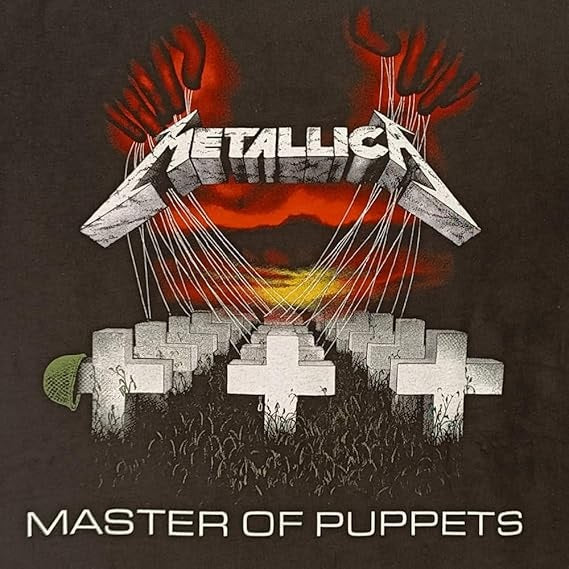 PROBITY - T-Shirt Metallica - Master of Puppets – Maglietta Rock Ufficiale Band Heavy Metal – Maglia (Tg. M)